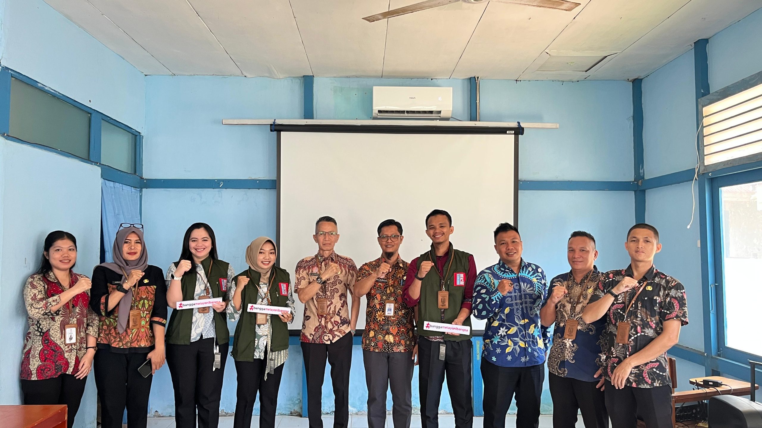 Acara Perkenalan CPNS dan PPPK Baru di BKPSDM Kabupaten Kapuas Hulu