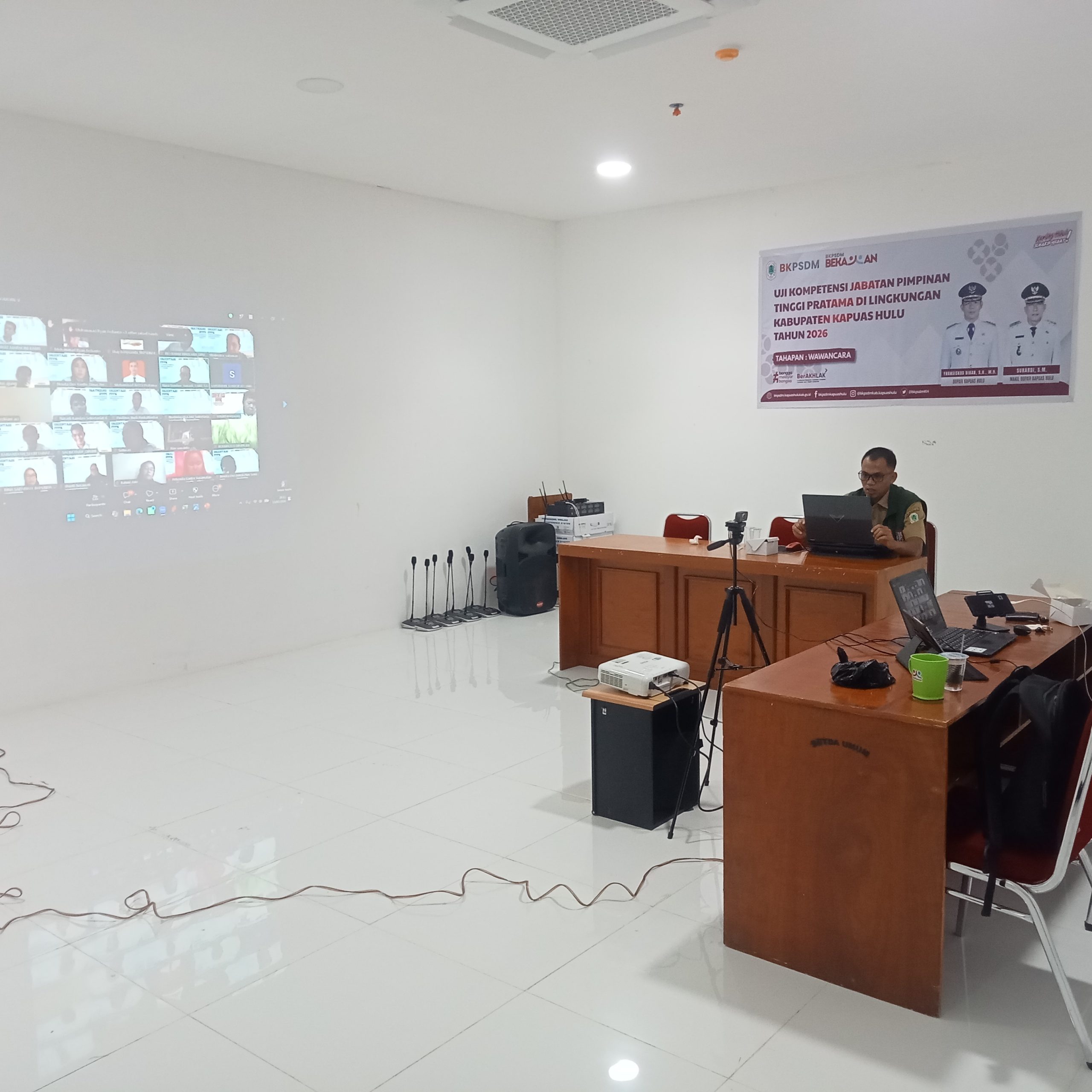 BKPSDM Kabupaten Kapuas Hulu Gelar Orientasi PPPK Tahap II Secara Daring