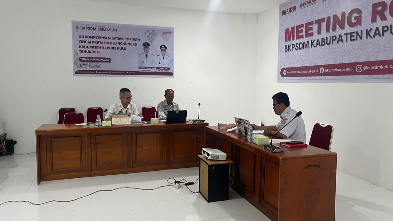 BKPSDM Kapuas Hulu Gelar Rapat Awal Seleksi Terbuka Jabatan Pimpinan Tinggi Pratama